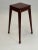 Brown English Vintage Mahogany & Satinwood Stand End Table With Candle Slide For Sale - Image 8 of 9
