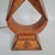 Wood Tramp Art American Folk Art Matchstick Table Lamp With Star Motif For Sale - Image 7 of 9