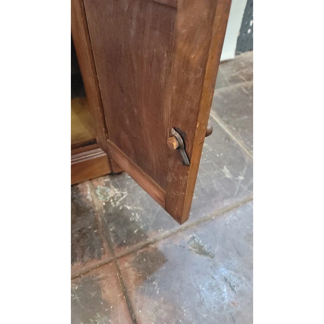 A wonderful Solid Cherry Wash Stand from the 1870s Victorian Era. All drawers work and latch which is original works well...