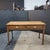 Early 20th Century English Oak 2 Drawer Console Table With Tapered Legs and Spade Feet For Sale In Atlanta - Image 6 of 13