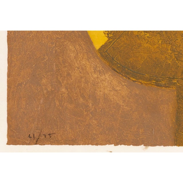 1970s Rufino Tamayo - Dos Figuras, 1976 Signed Aquatint Etching 61/75 - Abstract Art For Sale - Image 5 of 6