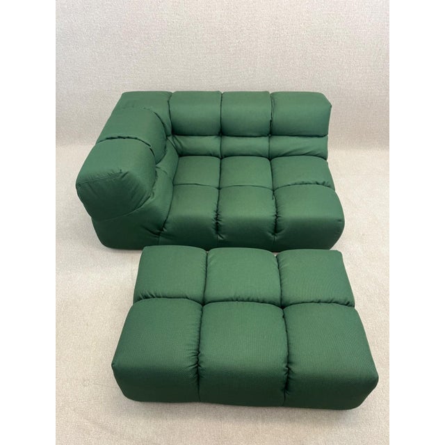 Mid-Century Modern Green Tufty-Time Sofa by Patricia Urquiola for B&B Italia, Set of 2 For Sale - Image 3 of 18