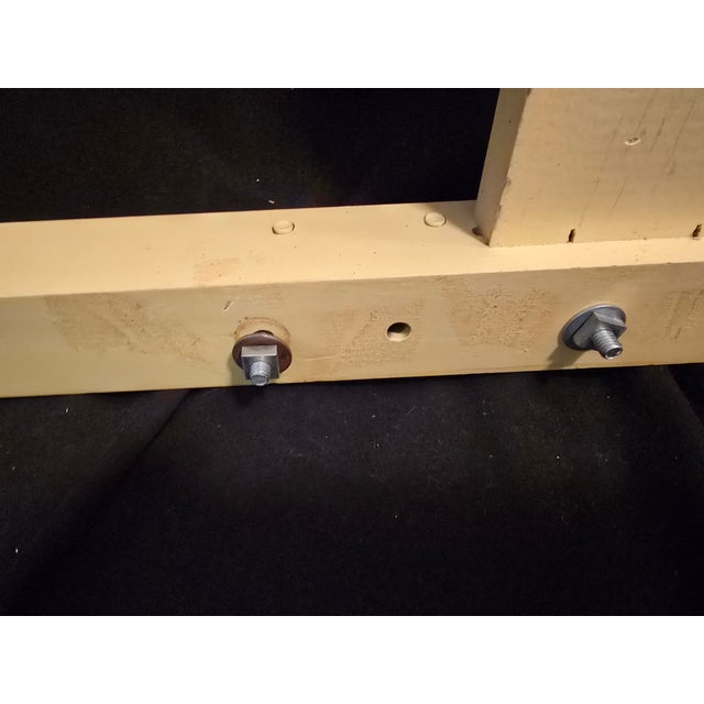 Wood 1970s Yellow Faux Bamboo Single Bed Frame For Sale - Image 7 of 17