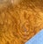 Century Burl & Smoked Glass Rolling Bar For Sale - Image 13 of 14