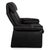 Lugano Leather Armchair in Black with Manual and Reclining Function from Erpo For Sale - Image 15 of 18
