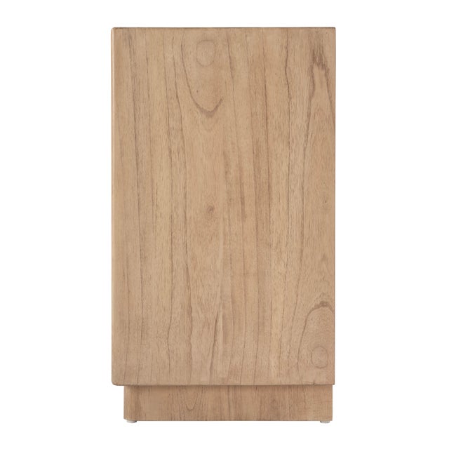 Halmstad 22 in. W Wood Panel 3 Drawer Narrow Nightstand, Blonde Oak For Sale In Chicago - Image 6 of 9