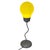 Postmodern Pop Art Squiggly Table Lamp with Yellow Bulb, 1990s For Sale - Image 4 of 8