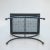 Mid 20th Century Elegant Mid Century Modern Metal Indoor/Outdoor Side Table For Sale - Image 4 of 4