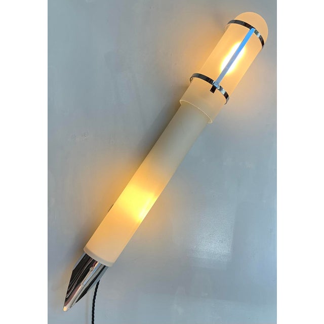 Mid-Century Modern Illuminated Wall Light, France, 1950s For Sale - Image 4 of 11