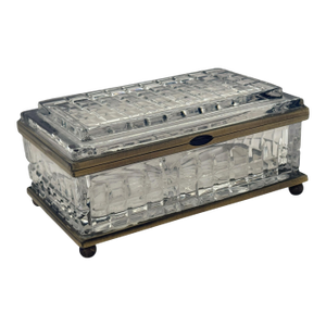 French Crystal and Bronze Box