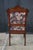 Antique Victorian Eastlake Walnut Burl Carved Parlor Chair Tapestry Fabric For Sale - Image 16 of 18