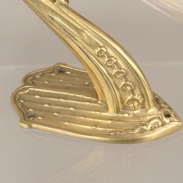 Liberty Wall Lamp with Glass Shade from Holophane, England, 1910s For Sale - Image 3 of 10