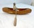 Traditional Antique Hand Carved Wood Canadian Inuit Eskimo Art Wood Sculpture Canoe Man For Sale - Image 3 of 12