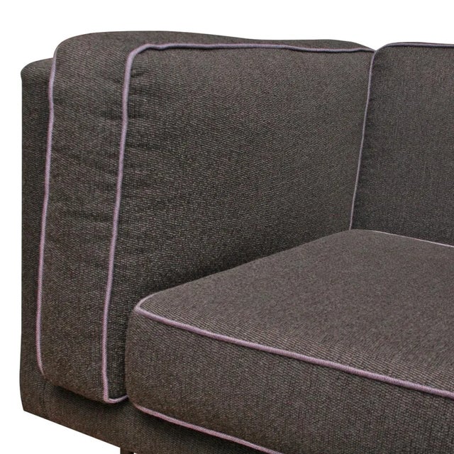Metal Blu Dot Bank Modern Sofa For Sale - Image 7 of 9