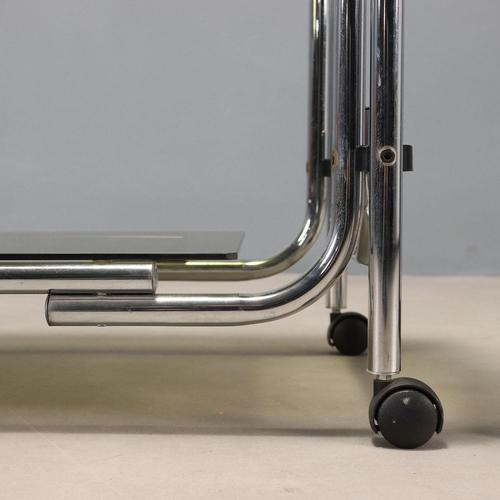 Vintage Silver Bar Cart, 1970s For Sale - Image 6 of 10