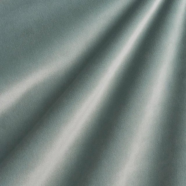 SAMPLE - Schumacher Alistair Indoor/Outdoor Velvet Fabric In Mineral For Sale