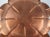 Copper Marie Zimmermann Arts and Crafts Copper Flower Dishes, Circa 1915, Set of Five For Sale - Image 8 of 11