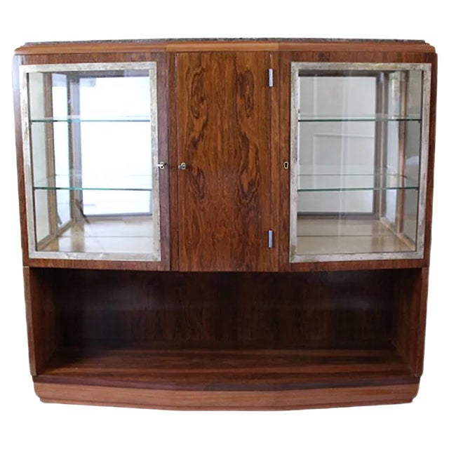 Art Deco Display Cabinet For Sale