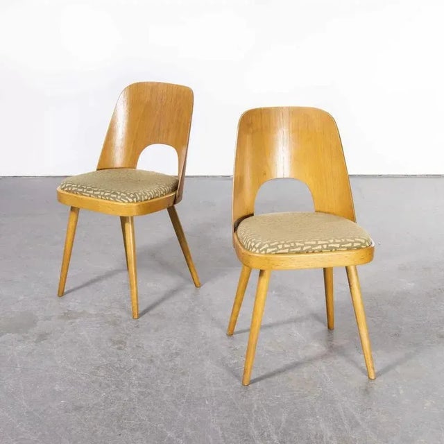 Vintage Dining Chairs by Oswald Haerdtl, 1960s, Set of 2 For Sale - Image 9 of 10