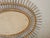 Vintage Oval Rattan Wall Mirror, 1970s For Sale - Image 9 of 11