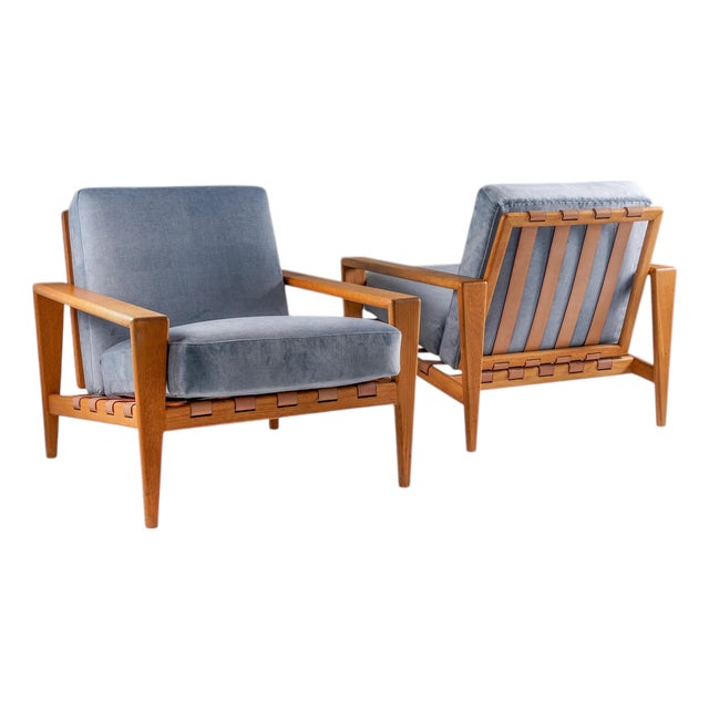 Bodö Easy Chairs by Svante Skogh for AB Hjertquist & Co, Nässjö, 1957, Set of 2 For Sale