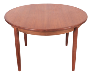 Scandinavian Extendable Teak Dining Table, 1960s