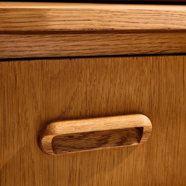Oak Bureau Desk, 1960s For Sale - Image 11 of 14
