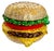 Contemporary 21c Judith Leiber Cheese hamBurger Crystal Gold Minaudiere Evening Clutch Shoulder Bag For Sale - Image 3 of 16