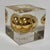 Postmodern Lucite “Golden Egg” Paperweight, “For a Good Egg,” Circa 1970s For Sale - Image 13 of 14