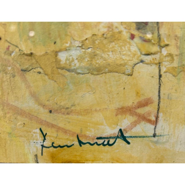 Contemporary Giving Tree Mixed Media on Paper by Ellen Reinkraut, Framed For Sale - Image 3 of 6