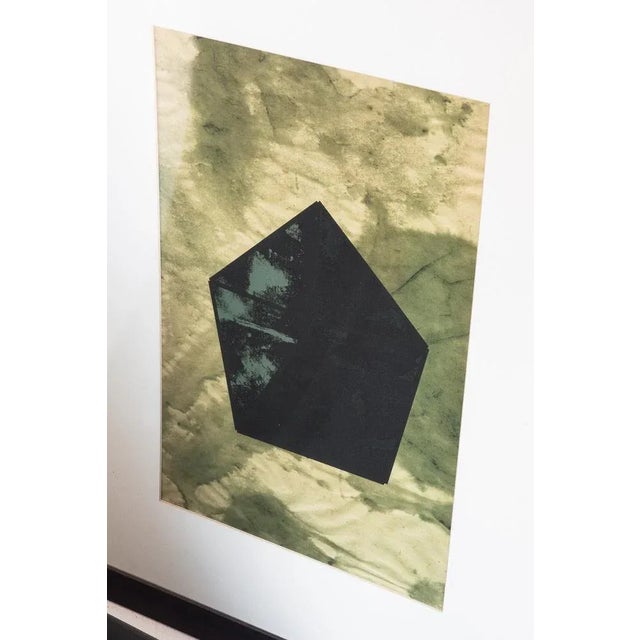 Spanish Artist, Abstract Composition, 1980s, Work on Paper For Sale - Image 4 of 8