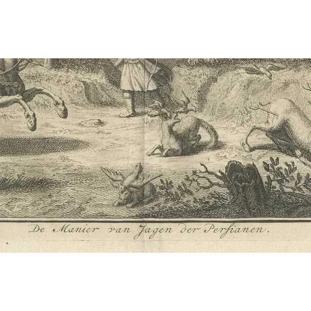 Philips, Hunting Scene, 1700s, Paper For Sale - Image 6 of 10