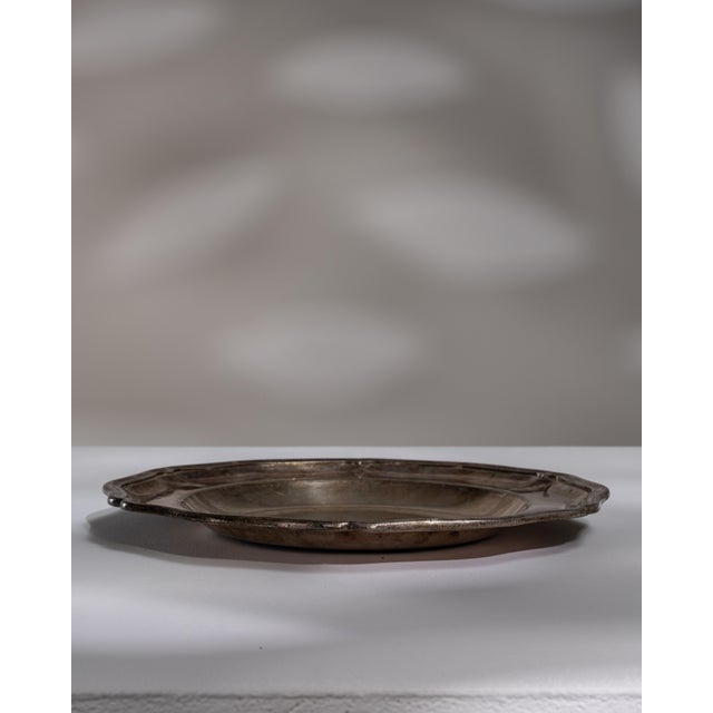 Early 20th Century France Silver Platter For Sale - Image 4 of 15