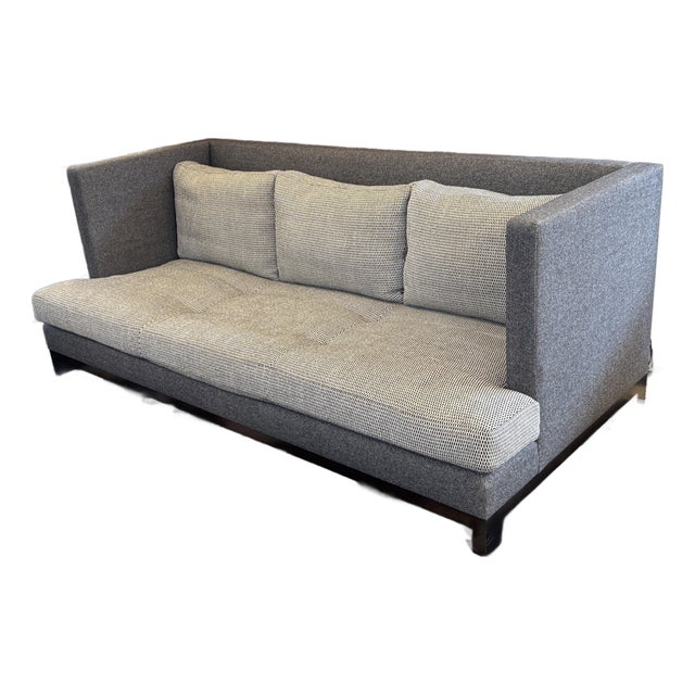 Jay Jeffers Bespoke Shelter Sofa, in the Style of Milo Baughman For Sale