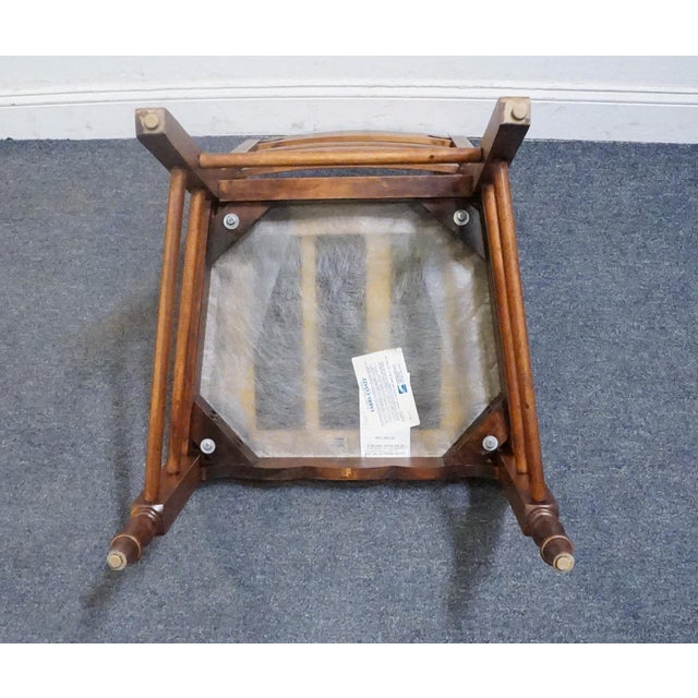 Pennsylvania House Early American Country Style Ladderback Dining Side Chair For Sale - Image 9 of 10