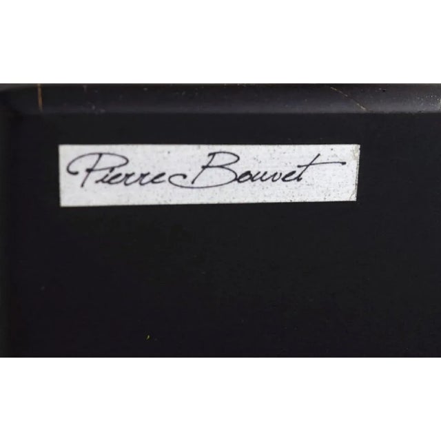 Goldenrod Colossal Modernist Brass Sculpture by Pierre Bouvet, France For Sale - Image 8 of 9