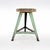 Vintage Industrial Steel & Wood Tripod Stool, 1950s For Sale - Image 10 of 11