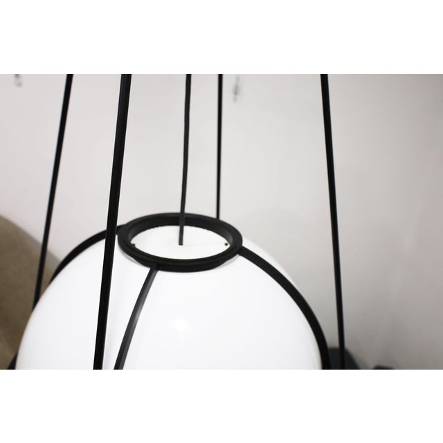 2010s Boyd Globe Chandelier in Black For Sale - Image 5 of 8