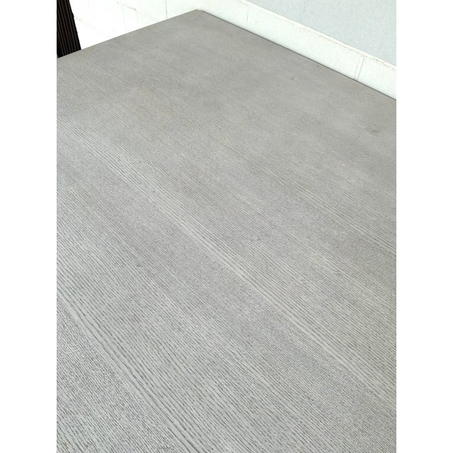 Theodore Alexander White Oak Finished Renata Dining Table For Sale In Atlanta - Image 6 of 9