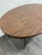 Vintage Mid Century Modern Folding Laminate Top Oval Dining Table For Sale In Kansas City - Image 6 of 12