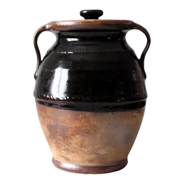Vintage Studio Pottery Jar For Sale