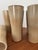 Large Vintage Minimalist Glazed Stoneware Tumblers from Niderviller, 1970s, Set of 8 For Sale - Image 3 of 9