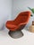Warren Platner Early Bronze and Rust Red Lounge Chair by Warren Platner for Knoll, 1960s For Sale - Image 4 of 18