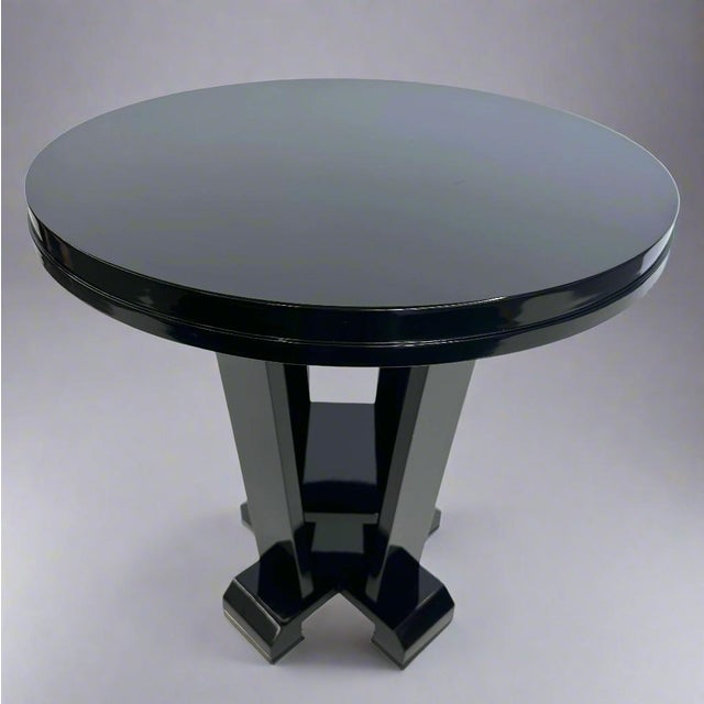 Art Deco style Gueridon Side Table, France, 1990's For Sale In New York - Image 6 of 8