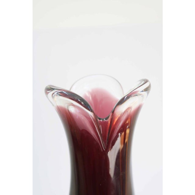 1970s Large Vase in Mouth-Blown Crystal Glass by Joska, Germany, 1970 For Sale - Image 5 of 11