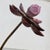 Paint Chinese Enamel on Brass Lotus Flower For Sale - Image 7 of 9