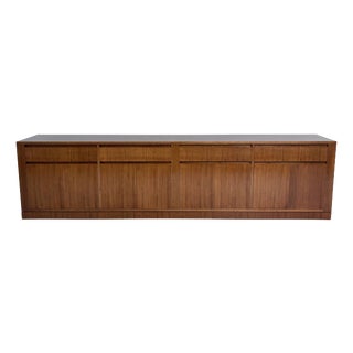Mid-Century Sideboard in Veneered Wood, 1960s For Sale