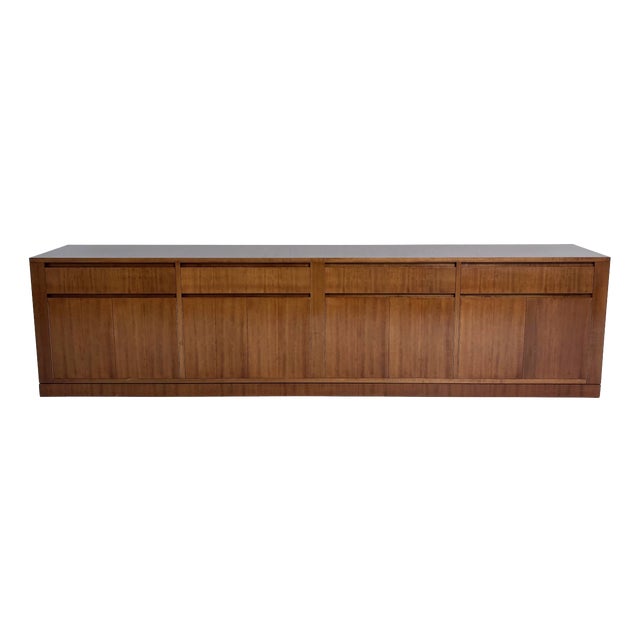Mid-Century Sideboard in Veneered Wood, 1960s For Sale