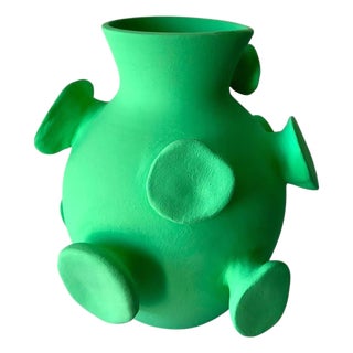 Minty Sculpture in Ceramic by Liliana Silva For Sale