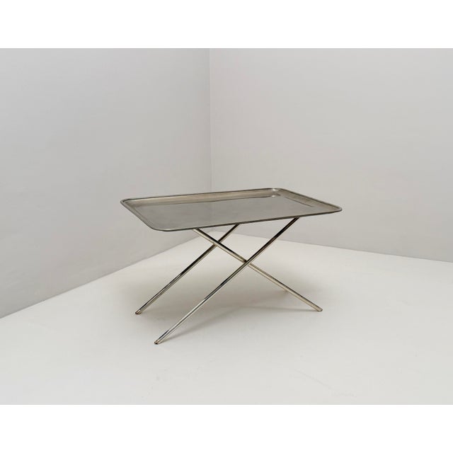 1950s Vintage Folding Tray Table, 1950s For Sale - Image 5 of 5